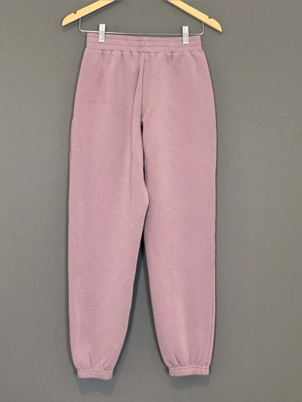 NOBULL Women’s Pink Fleece Jogger Sweatpants XS Gym Athleisure Lounge